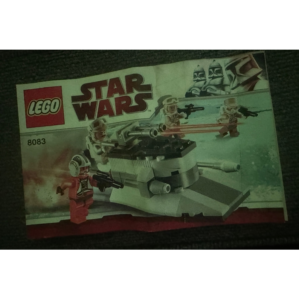 LEGO 8083 Star Wars Rebel Trooper Battle Pack Instructional Manual Booklet Book